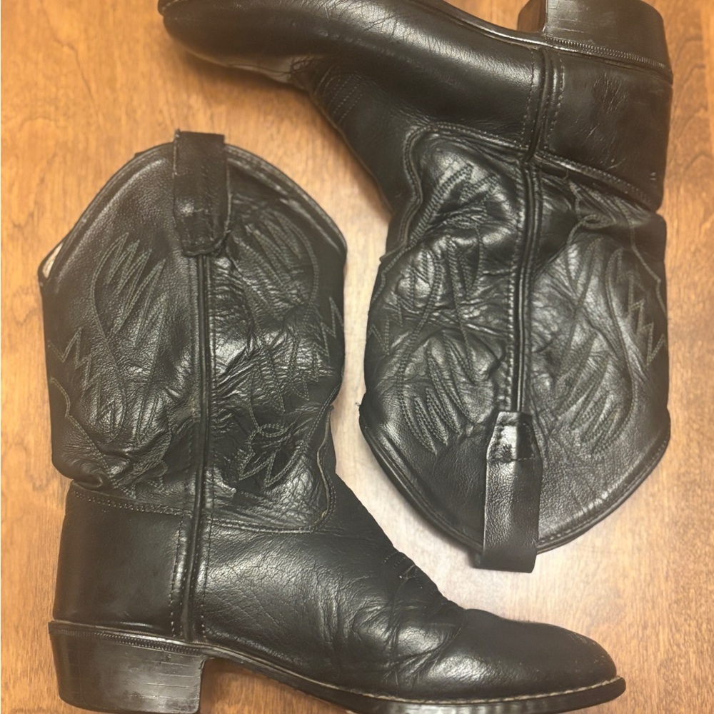 Old West Youth boots size 015